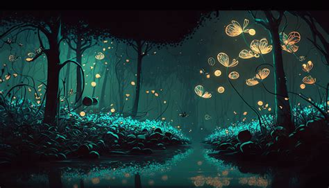 Magical Forest Night 01 by brimccann on DeviantArt