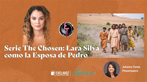 Lara Silva como la esposa de Pedro en The Chosen Energía total YouTube