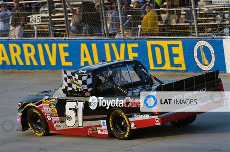 29 30 May 2014 Dover Delaware USA Kyle Busch Celebrates His Win With