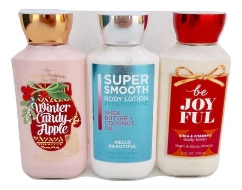 Bath And Body Works Set 3 Cremas Body Lotion 100 Original Mercado Libre