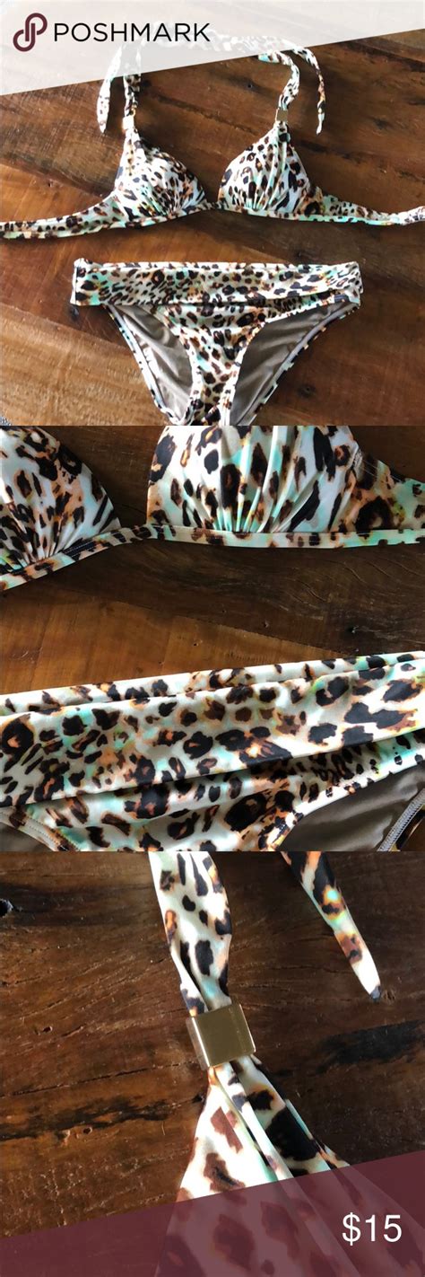 Victoria Secret Bikini Victoria Secret Bikini Bikinis Leopard Print