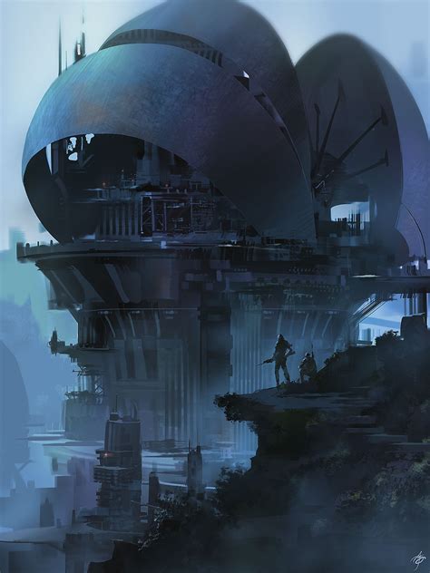 Cypulchre Sci Fi Concept Art Science Fiction Artwork Futuristic Art