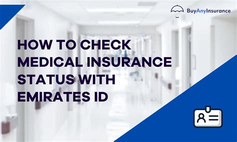 How To Check Medical Insurance Status Via Emirates ID