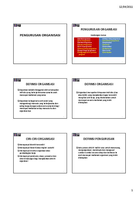 Kepentingan Pengurusan Dalam Organisasi Pentadbiran Dan Pengurusan