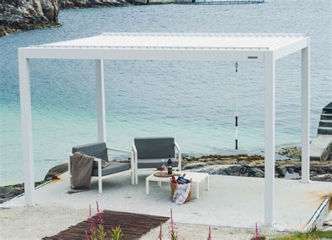 Pergolux pergola strand vestlandet norge inspirasjon hage interiør