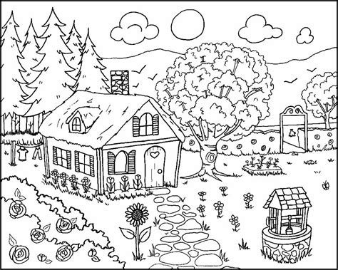 Desenhos De Casa Para Colorir E Pintar Dicas Pr Ticas O Melhor