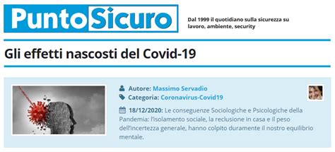 GLI EFFETTI NASCOSTI DEL COVID 19 CGIL Modena