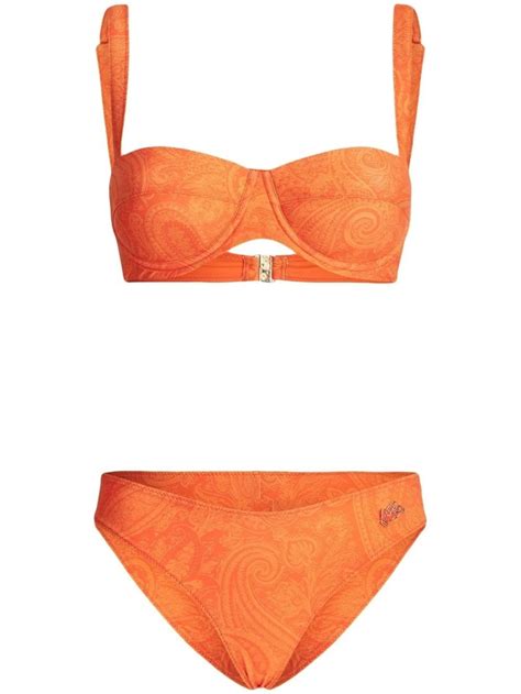 Paisley Print Balconette Bikini Set ETRO Eraldo