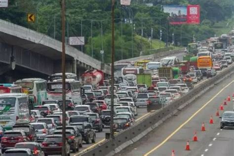 Arus Balik Lebaran Rekayasa Satu Arah Dan Contraflow Diperpanjang