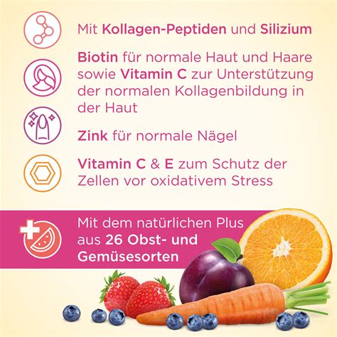 Nature S Way Daily Beauty Gummies Biotin Kollagen Vitamin A C E