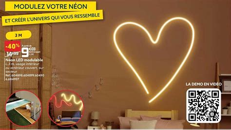 Promo Néon Led Modulable chez GiFi iCatalogue fr