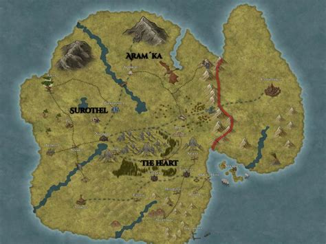 Maeria En Mapas Juego De Rol