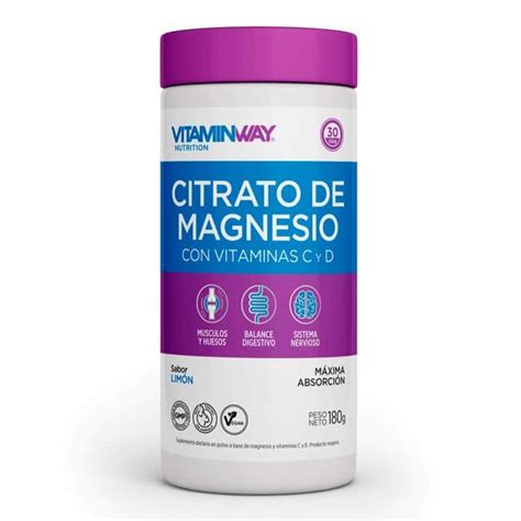 Citrato De Magnesio Polvo Frasco X Grs Gpdistribuciones