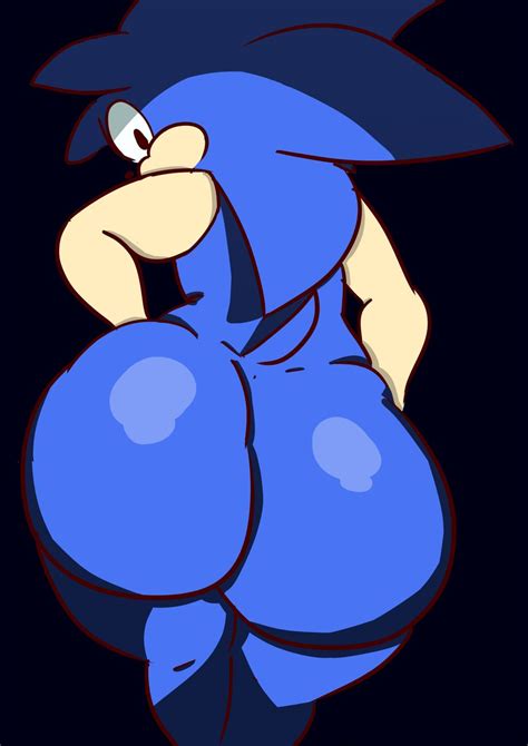 Rule 34 Huge Ass Huge Butt Male Only Presenting Presenting Hindquarters Solo Sonic Series