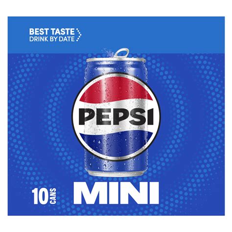 Pepsi Mini Cans 10pk 75oz Delivered In As Fast As 15 Minutes Snap