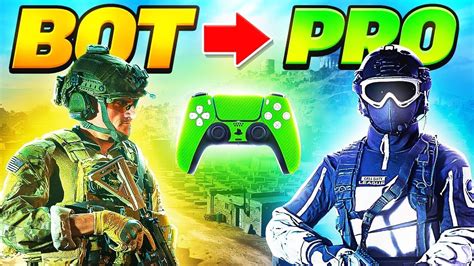 Becoming A Call Of Duty Warzone Pro Bots Epic Transformation Youtube