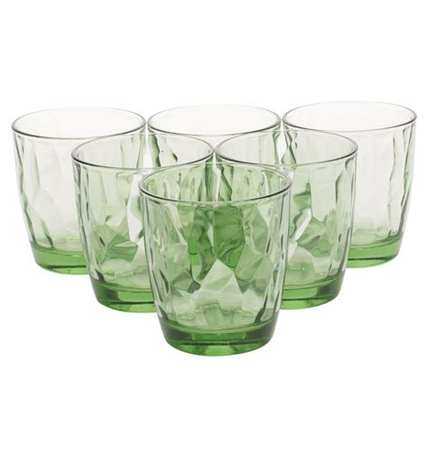 Bormioli Rocco Diamond Style6 Green Bormioli Rocco Glasses