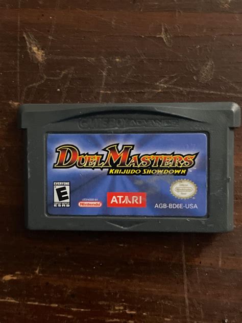 Duel Masters Kaijudo Showdown Item Only GameBoy Advance