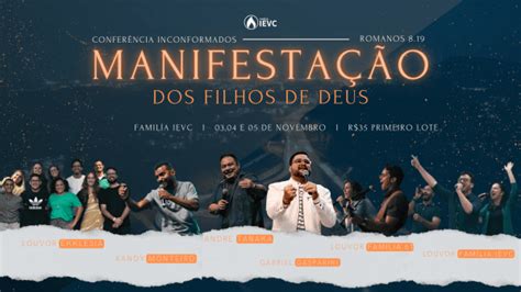 Conferência Inconformados Manifestação dos Filhos de Deus em Recife