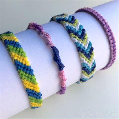 4 Friendship Bracelets Perfect For Beginners Friendship Bracelets