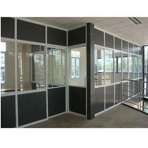 Aluminium Office Partition At Rs Square Feet Aluminium Partition