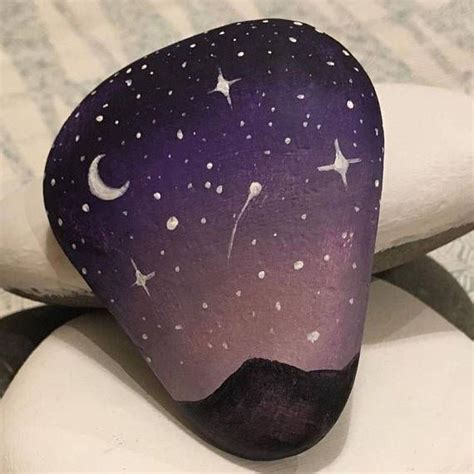 Wish Upon A Star Painted Rock Hand Painted Rocks Rock Painting Art