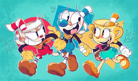 Cuphead Mugman And Chalice Zzdoritozz Dtiys By Gaminggoru On Deviantart