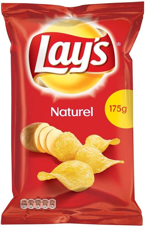 Chips Lay S Naturel 175gr 8 Stuks Bol