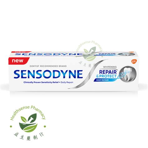 Sensodyne Repair And Protect Whitening Toothpaste 100g Shopee Malaysia