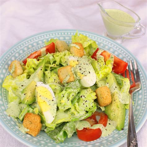 Green Goddess Bibb Salad #SundaySupper