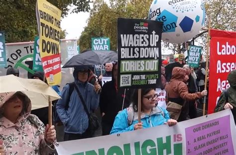 Londoners Protest High Cost Of Living Iha News