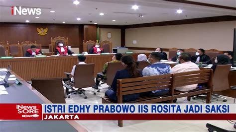 Istri Edhy Prabowo Iis Rosita Jadi Saksi Kasus Ekspor Benih Lobster