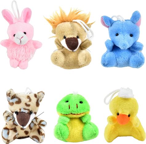 Cemirk Mini Animal Plush Toy Set Perfect Party Favors And