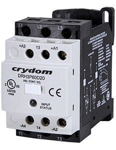 Solid State Contactor AC Output Three Phase DIN Rail RITM Industry