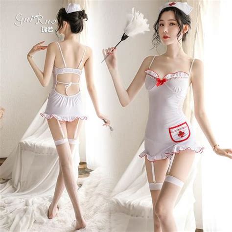Uniforme tentation infirmière uniforme uniforme infirmière femme costume sexy lingerie bikini