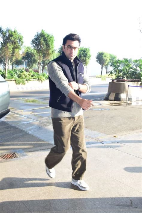 Ranbir Kapoor Spotted At Airport In Clean Shave Look Photos Viral