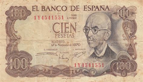 Spanien Pesetas Geldschein Banknote Espana Iv Ma Shops