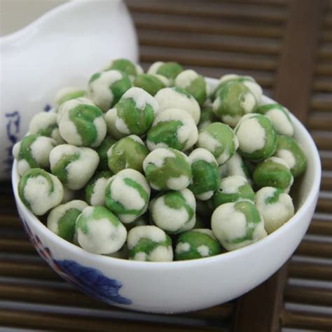 White Wasabi Coated Garden Peaschina Youi Foods Oem Price Supplier