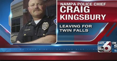 Nampa Police Chief taking new job in Twin Falls