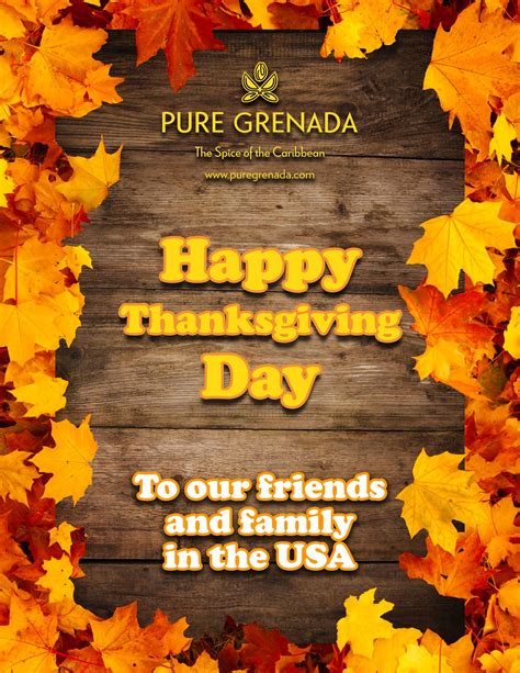 Happy Thanksgiving Day to our... - Grenada Tourism Authority