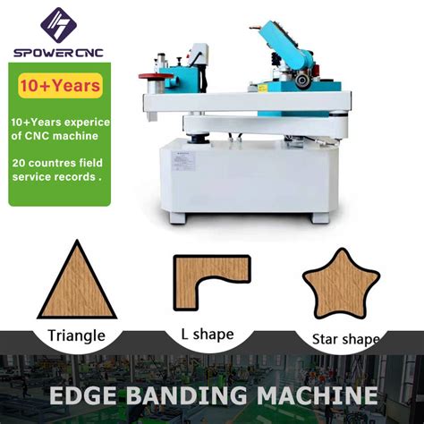 PVC Curve Portable Edge Bander Banding Auto Machine For Wood MDF Board