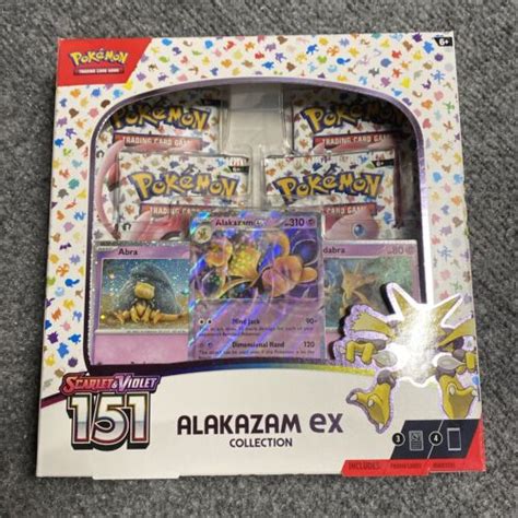 Pokémon Tcg Scarlet And Violet 151 Alakazam Ex Collection Booster Box For Sale Online Ebay