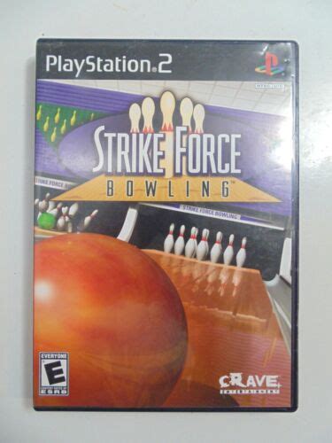 Strike Force Bowling Sony Playstation Ps Game Complete