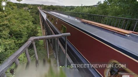 Pontcysyllte Aqueduct in Wales – StreetViewFun