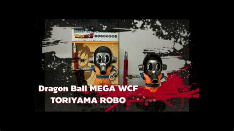 175 BANPRESTO MEGA WCF DBZ MG01 TORIYAMA Robot YouTube