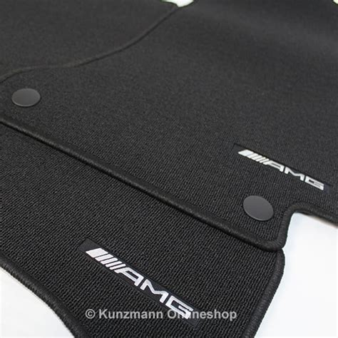 Amg Floor Mats Set C Class Sedan W Station Wagon S Black