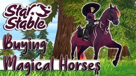 Star Stable Buying A Magical Horse Umbra And Ayla Youtube