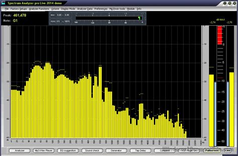 Spectrum Analyzer pro Live 2015 Free download