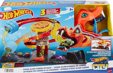 Трек Hot Wheels City Pizza Slam Cobra хот вілс кобра грн Інші ігрові набори
