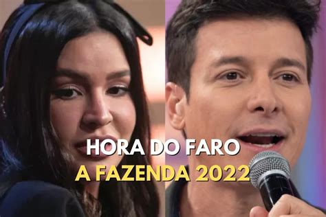 Que Horas Come A A Hora Do Faro Kerline Cardoso Da Fazenda Dci